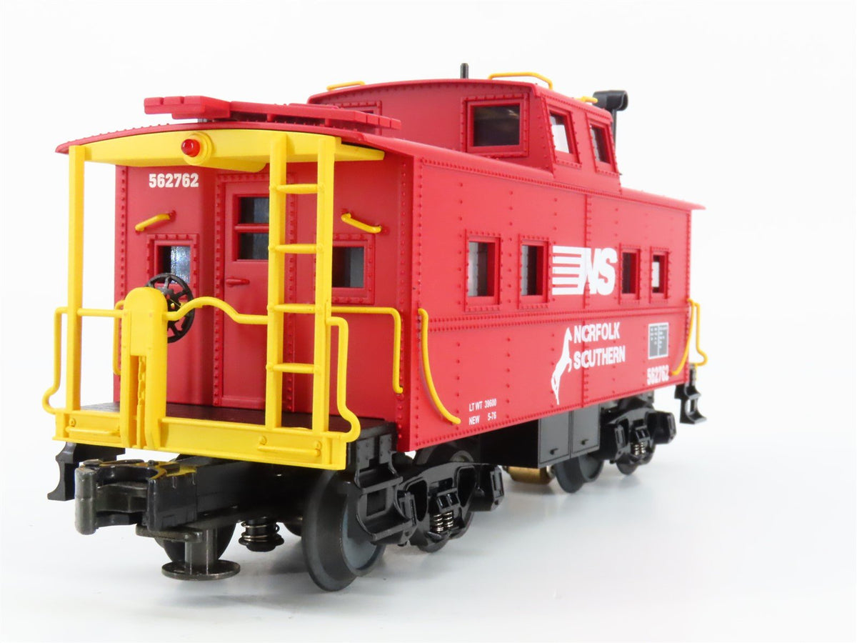 O Gauge 3-Rail MTH 20-91033 NS Norfolk Southern Steel Caboose #562762 Lighted
