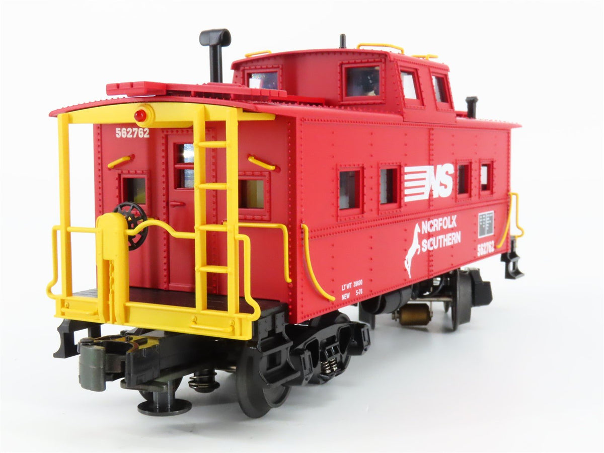 O Gauge 3-Rail MTH 20-91033 NS Norfolk Southern Steel Caboose #562762 Lighted