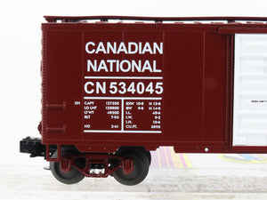 O Gauge 3-Rail MTH 20-93075 CN Canadian National 40' Single Door Box Car #534045