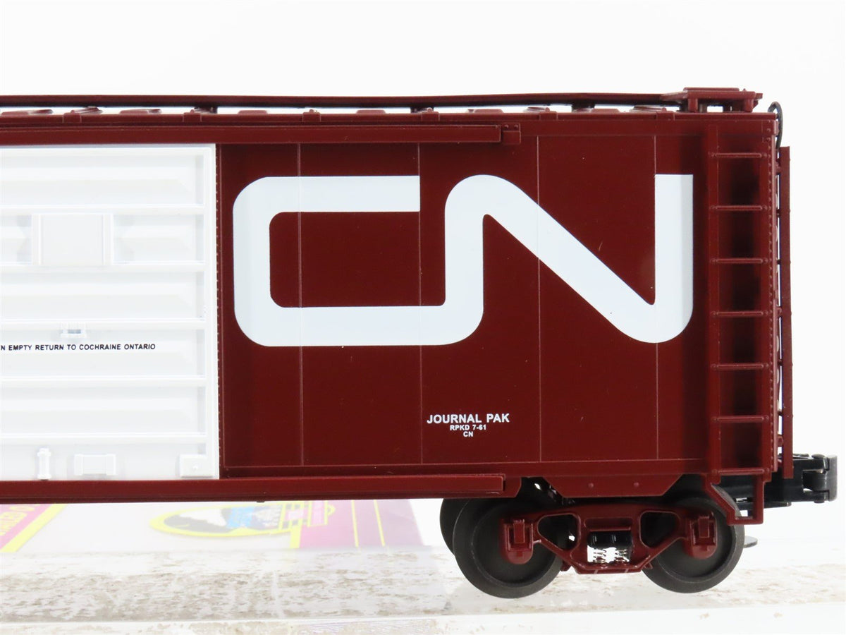 O Gauge 3-Rail MTH 20-93075 CN Canadian National 40&#39; Single Door Box Car #534045