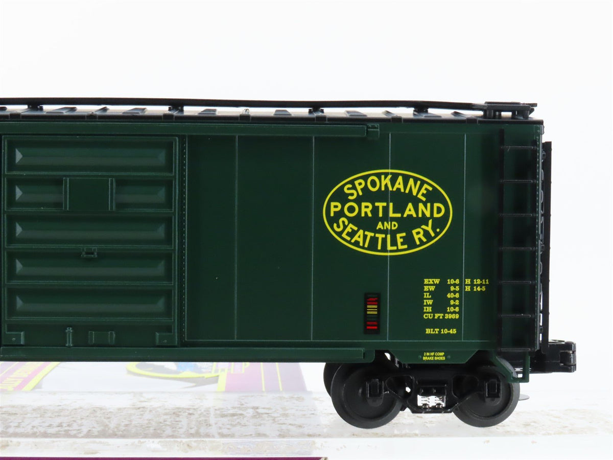 O Gauge 3-Rail MTH 20-93146 SP&amp;S Spokane Portland &amp; Seattle 40&#39; Box Car #12028