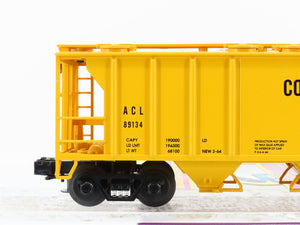 O Gauge 3-Rail MTH 20-97107 ACL Atlantic Coast Line 2-Bay Covered Hopper #89134