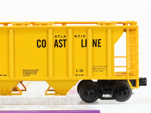 O Gauge 3-Rail MTH 20-97107 ACL Atlantic Coast Line 2-Bay Covered Hopper #89134