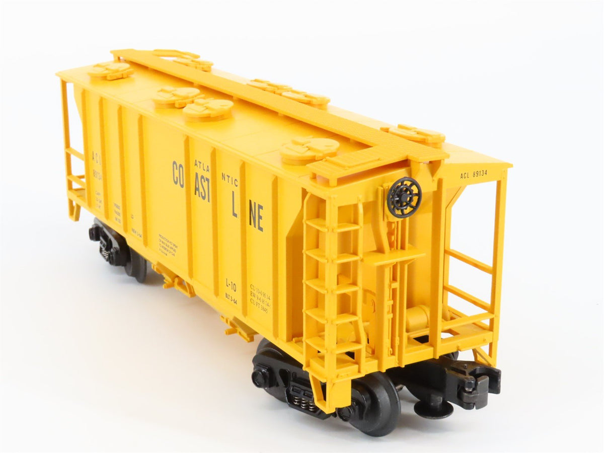 O Gauge 3-Rail MTH 20-97107 ACL Atlantic Coast Line 2-Bay Covered Hopper #89134