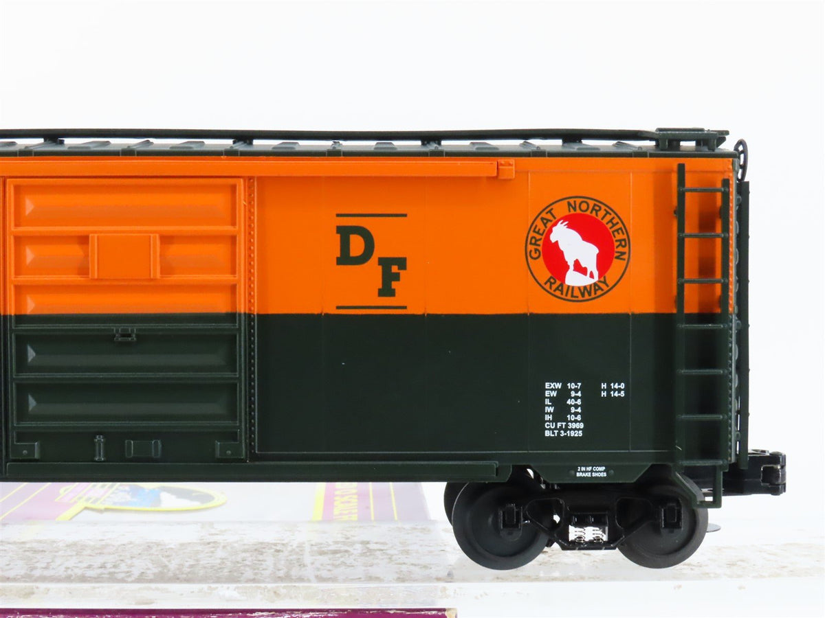O Gauge 3-Rail MTH 20-93161 GN Great Northern 40&#39; Single Door Box Car #10505