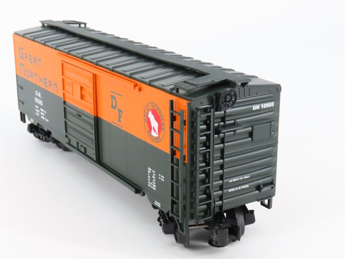 O Gauge 3-Rail MTH 20-93161 GN Great Northern 40&#39; Single Door Box Car #10505