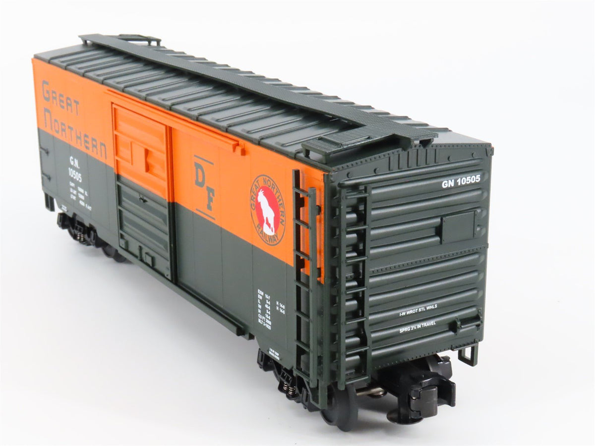 O Gauge 3-Rail MTH 20-93161 GN Great Northern 40&#39; Single Door Box Car #10505