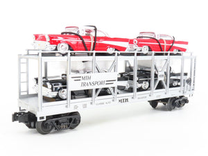 O Gauge 3-Rail Rail King MTH 30-7656 MTH Transport Auto Carrier w/'57 Chevys