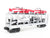 O Gauge 3-Rail Rail King MTH 30-7656 MTH Transport Auto Carrier w/'57 Chevys