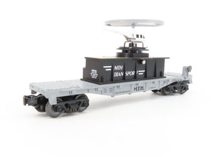 O Gauge 3-Rail Rail King MTH 30-7658 MTH Transport Flatcar w/Flying Helicopter
