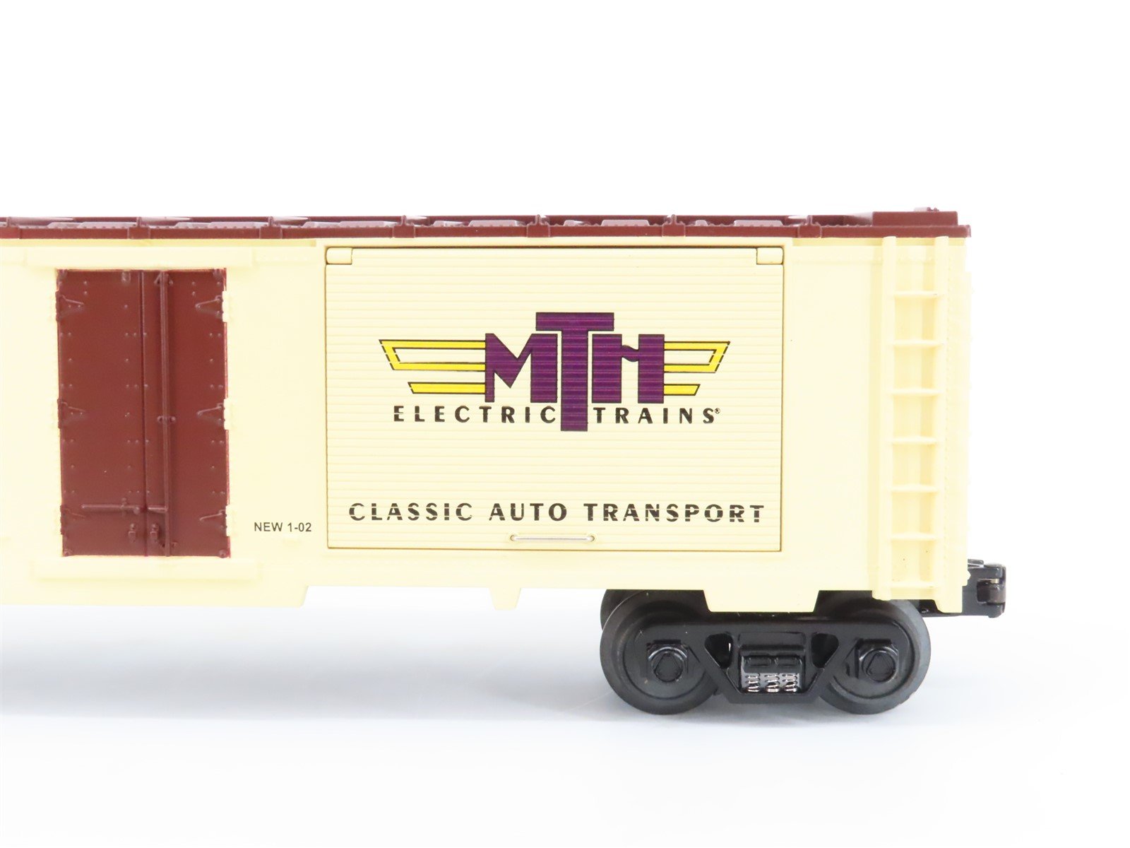 O Gauge 3-Rail Rail King MTH 30-74014 MTH Auto Transport Box Car w/VW Bugs 74014