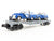O Gauge 3-Rail Rail King MTH 30-7647 MTH Transport Flat Car w/Panel Trucks 1950