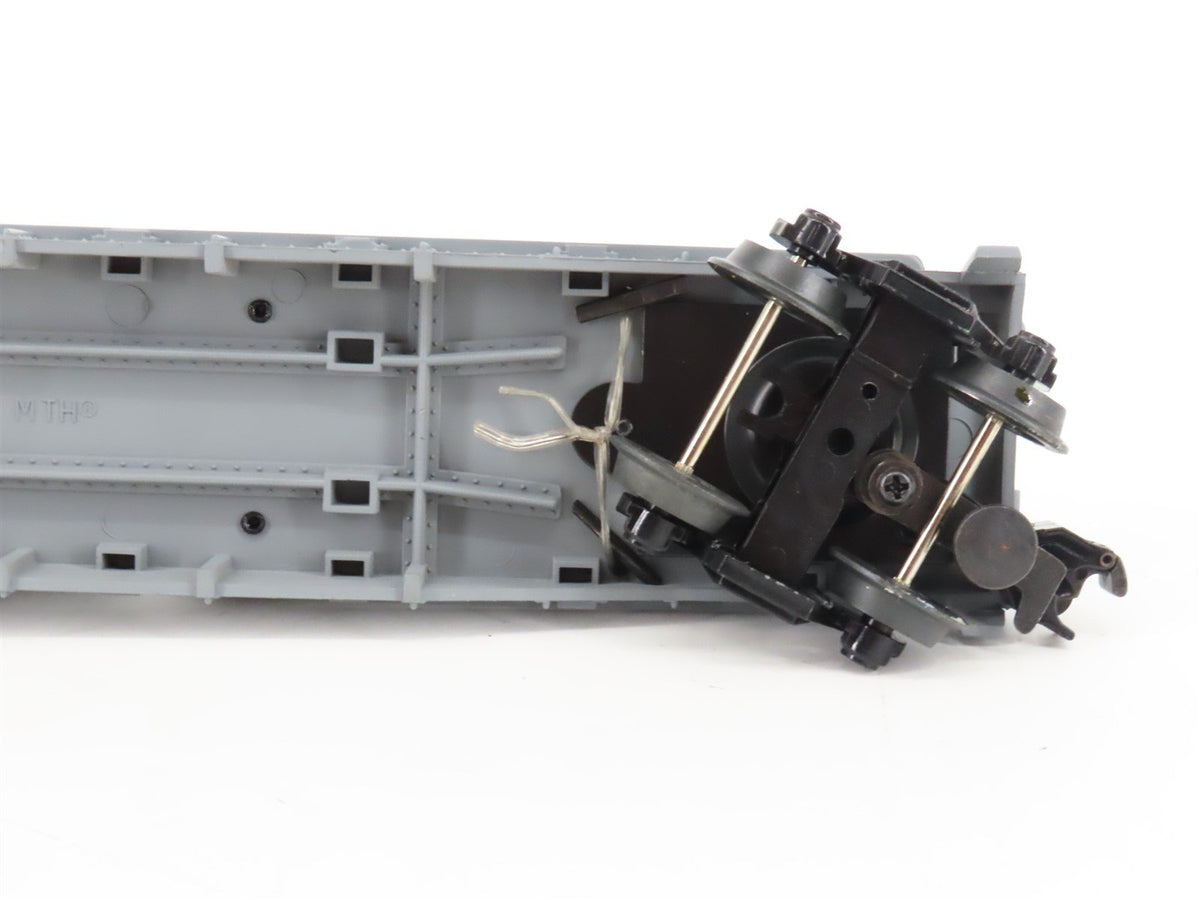 O Gauge 3-Rail Rail King MTH 30-7647 MTH Transport Flat Car w/Panel Trucks 1950