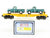 O Gauge 3-Rail Rail King MTH 30-8312 CNW Die Cast Flat car w/Ford PIckups 46557