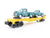 O Gauge 3-Rail Rail King MTH 30-8312 CNW Die Cast Flat car w/Ford PIckups 46557