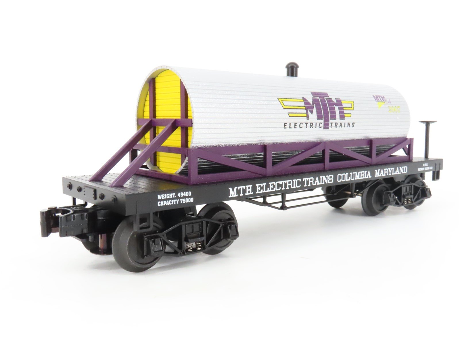 O Gauge 3-Rail Rail King MTH 30-73235 MTHRRC 2007 19th Century Wooden Tank Car