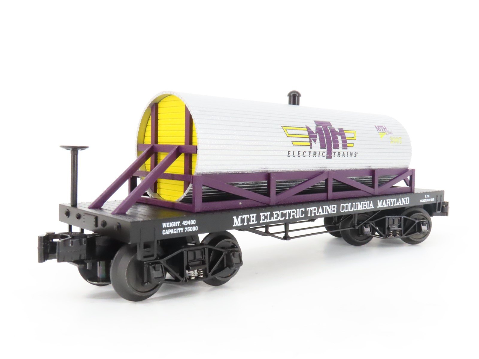 O Gauge 3-Rail Rail King MTH 30-73235 MTHRRC 2007 19th Century Wooden Tank Car