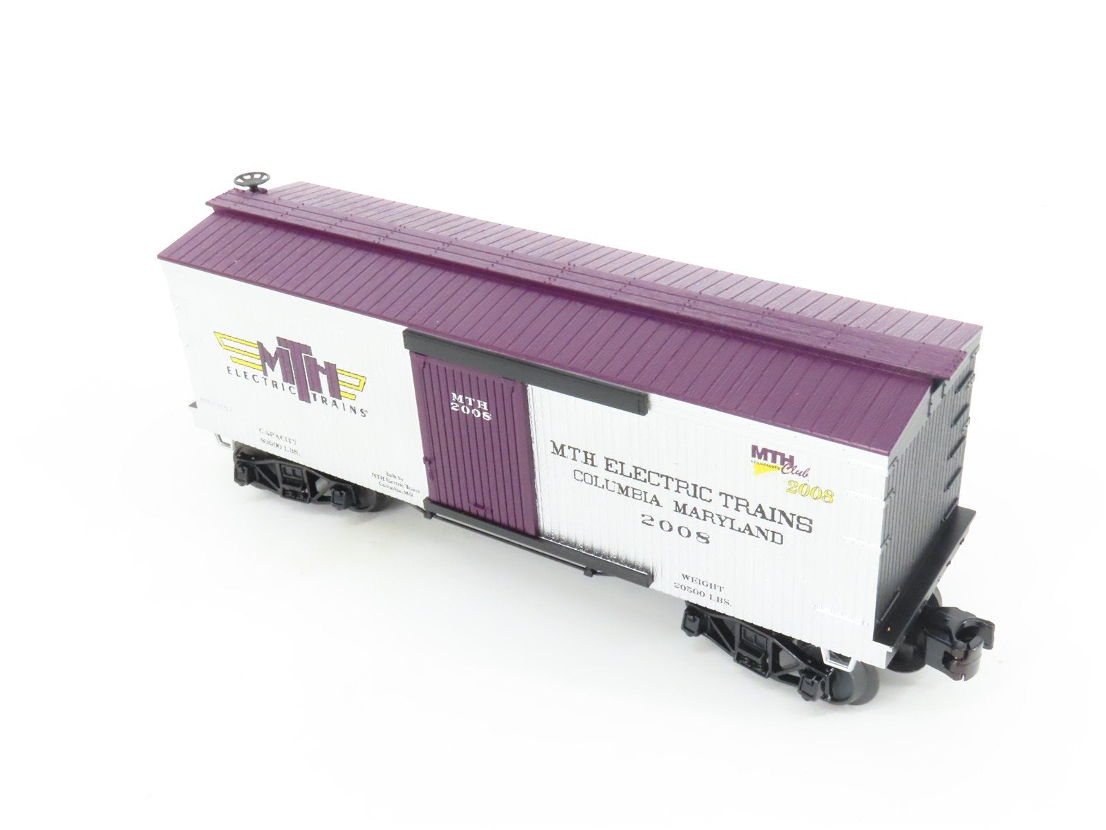 O Gauge 3-Rail Rail King MTH 30-74488 MTHRRC 2008 19th Century 34' Box Car