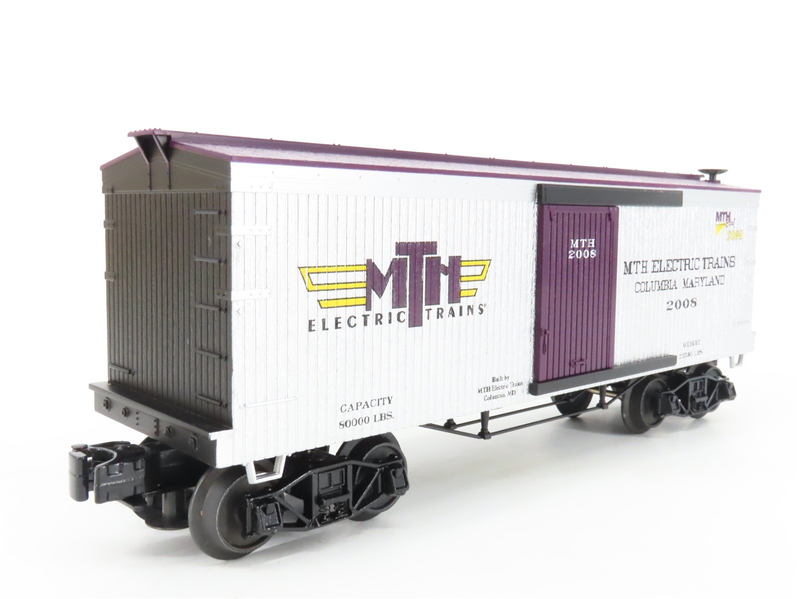 O Gauge 3-Rail Rail King MTH 30-74488 MTHRRC 2008 19th Century 34' Box Car