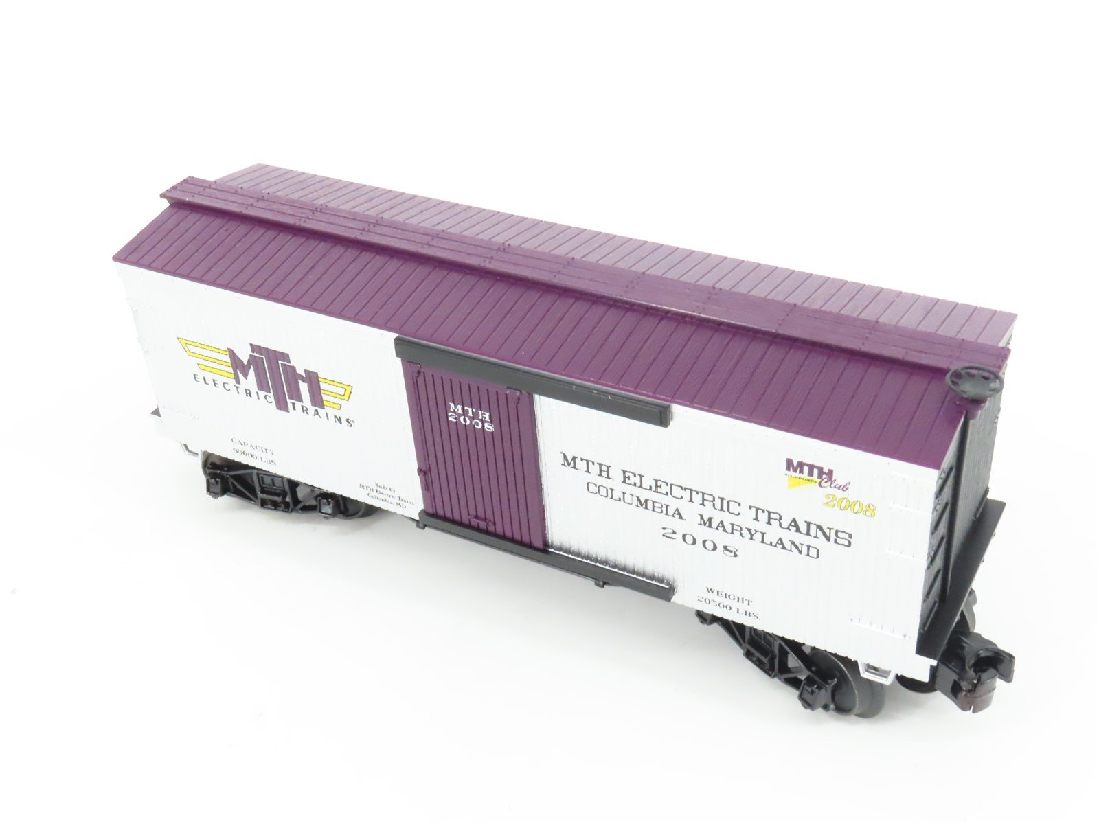 O Gauge 3-Rail Rail King MTH 30-74488 MTHRRC 2008 19th Century 34' Box Car
