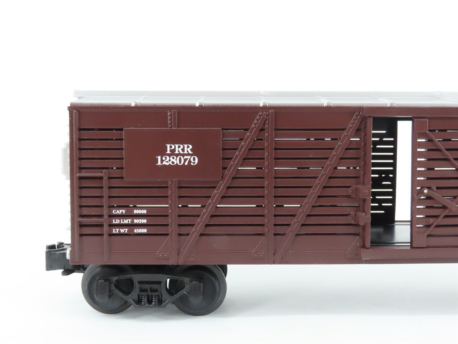 O Gauge 3-Rail Rail King MTH RK-7105L PRR Pennsylvania Stock Car #128079