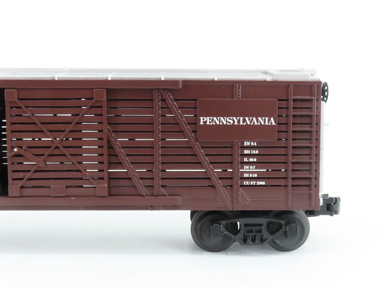O Gauge 3-Rail Rail King MTH RK-7105L PRR Pennsylvania Stock Car #128079