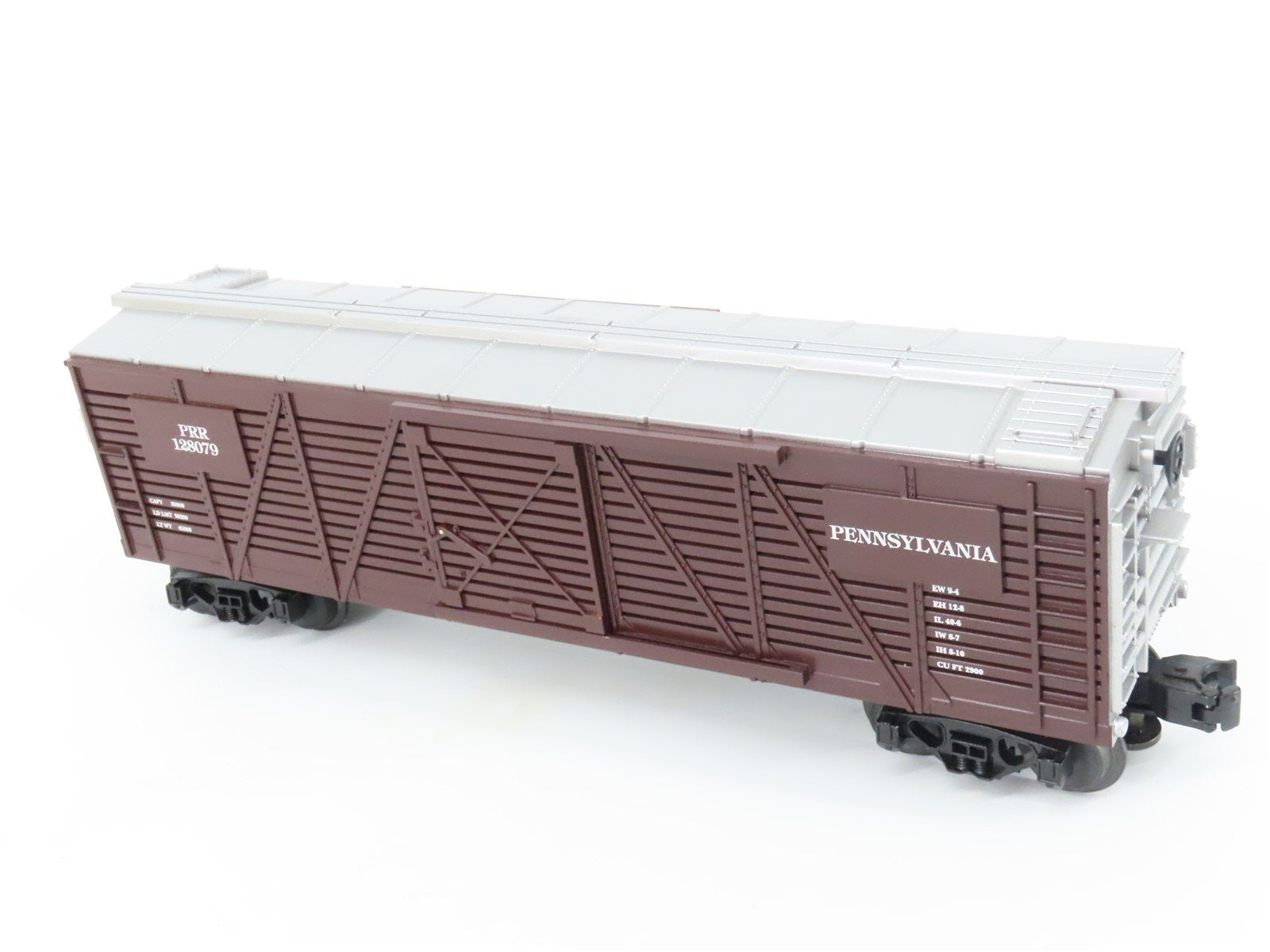 O Gauge 3-Rail Rail King MTH RK-7105L PRR Pennsylvania Stock Car #128079
