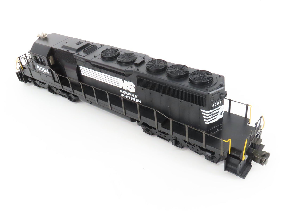 O Gauge 3-Rail MTH 20-2163-1 NS Norfolk Southern SD40-2 Diesel #6094 w/ Sound