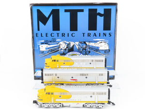 O Gauge 3-Rail MTH 20-80006A ATSF Santa Fe F7 A/B/A Diesel Loco Set w/ Sound
