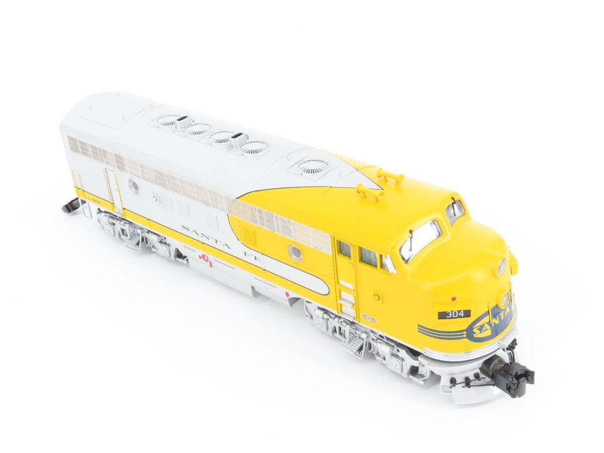 O Gauge 3-Rail MTH 20-80006A ATSF Santa Fe F7 A/B/A Diesel Loco Set w/ Sound