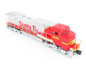 O Gauge 3-Rail Lionel 6-18254 ATSF Santa Fe Dash 9 Diesel Loco #605 w/ TMCC