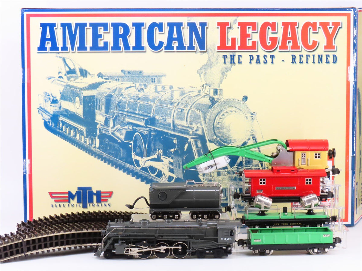 O 3-Rail MTH 20-1001-1 NYC American Legacy Steam Set w/Track &amp; Cars DOES NOT RUN