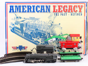 O 3-Rail MTH 20-1001-1 NYC American Legacy Steam Set w/Track & Cars DOES NOT RUN