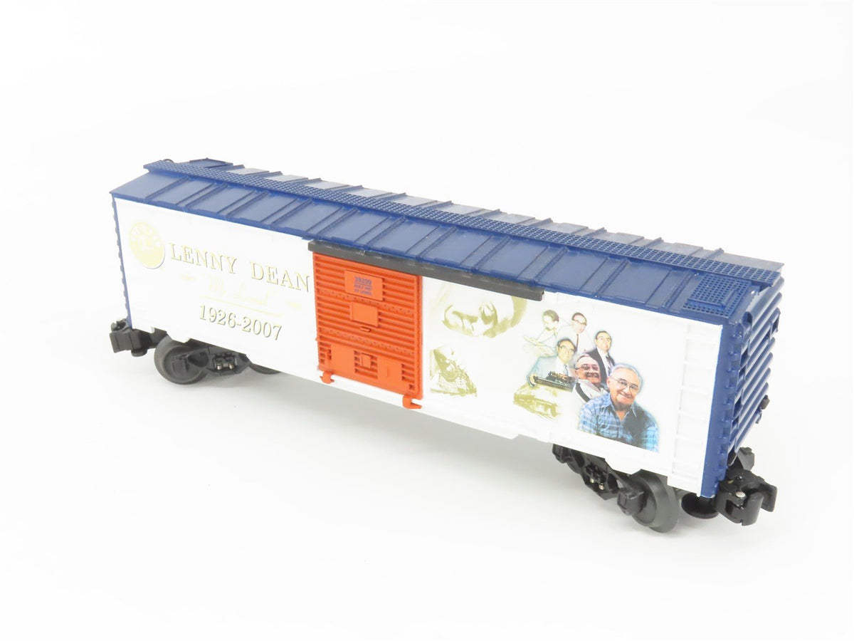 O Gauge 3-Rail Lionel 6-39299 Lenny Dean Commemoration Box Car #1926-2007