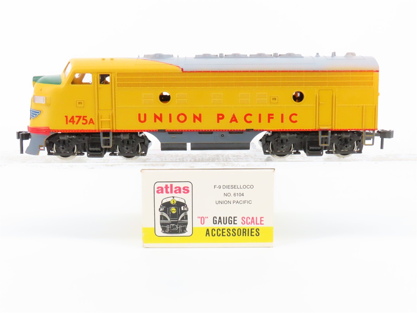 O Scale 2-Rail Atlas 6104 UP Union Pacific F9A Diesel Locomotive #1475A