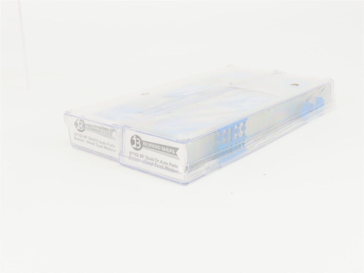 N Bluford Shops 87152 GTW Grand Trunk Western Auto Parts Box Car 2-Pack Sealed