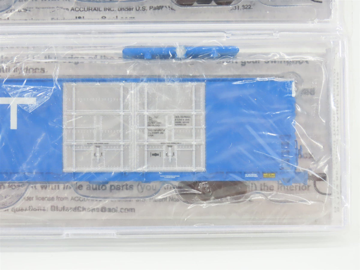 N Bluford Shops 87152 GTW Grand Trunk Western Auto Parts Box Car 2-Pack Sealed