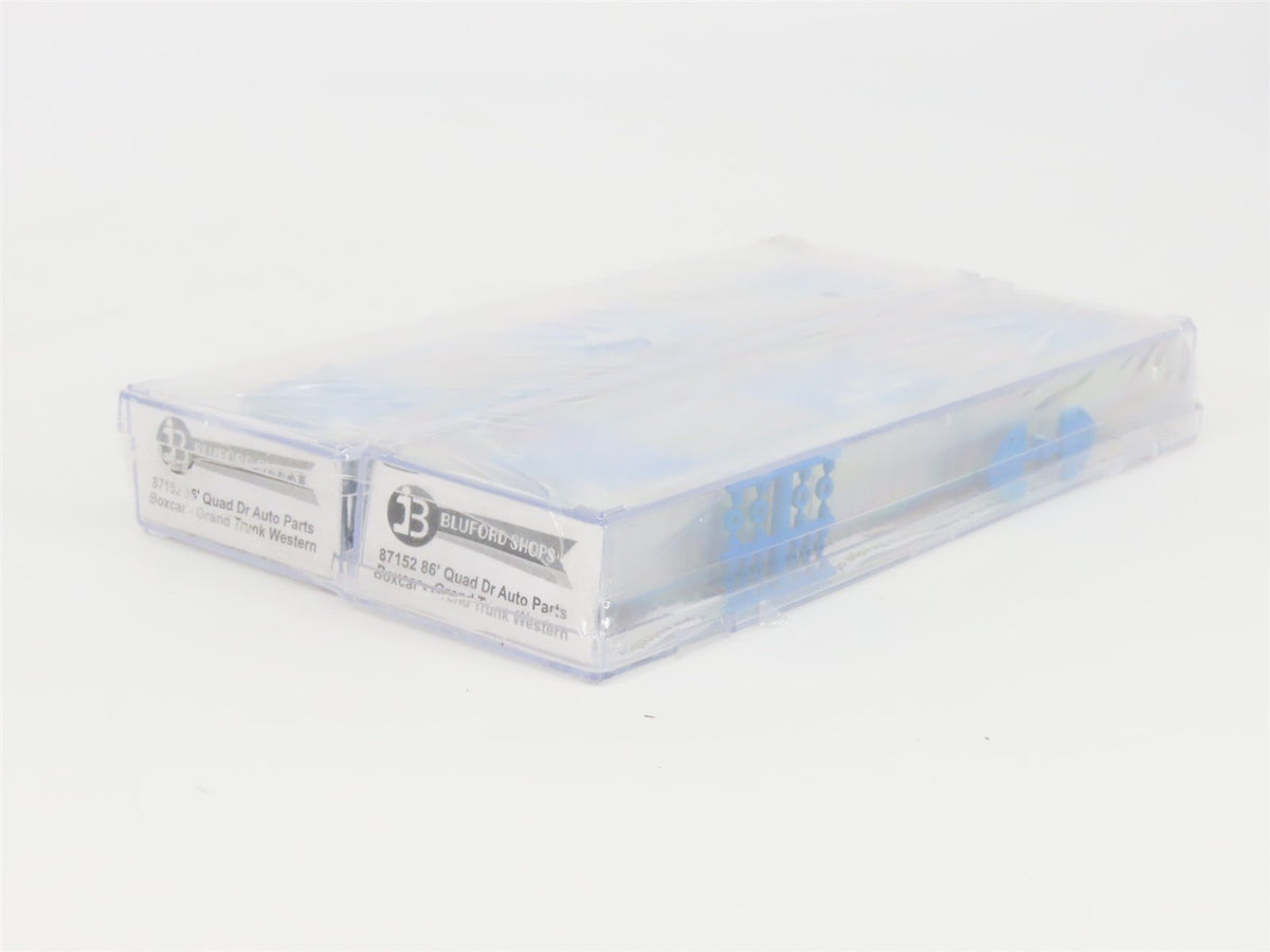 N Bluford Shops 87152 GTW Grand Trunk Western Auto Parts Box Car 2-Pack Sealed