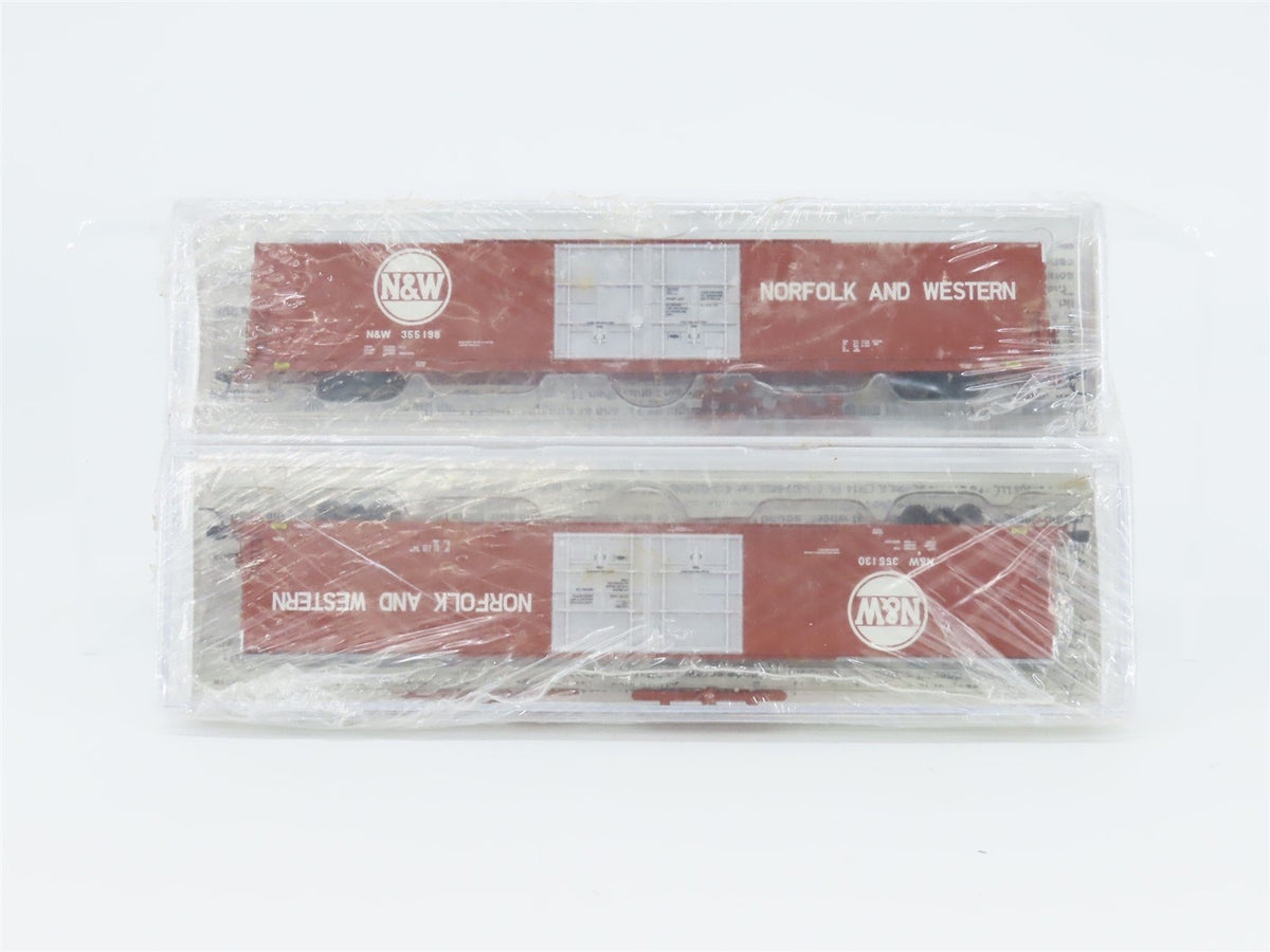 N Bluford Shops 86242 N&amp;W Norfolk &amp; Western 86&#39; Auto Parts Box Car 2-Pack Sealed