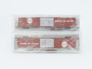 N Bluford Shops 86242 N&W Norfolk & Western 86' Auto Parts Box Car 2-Pack Sealed