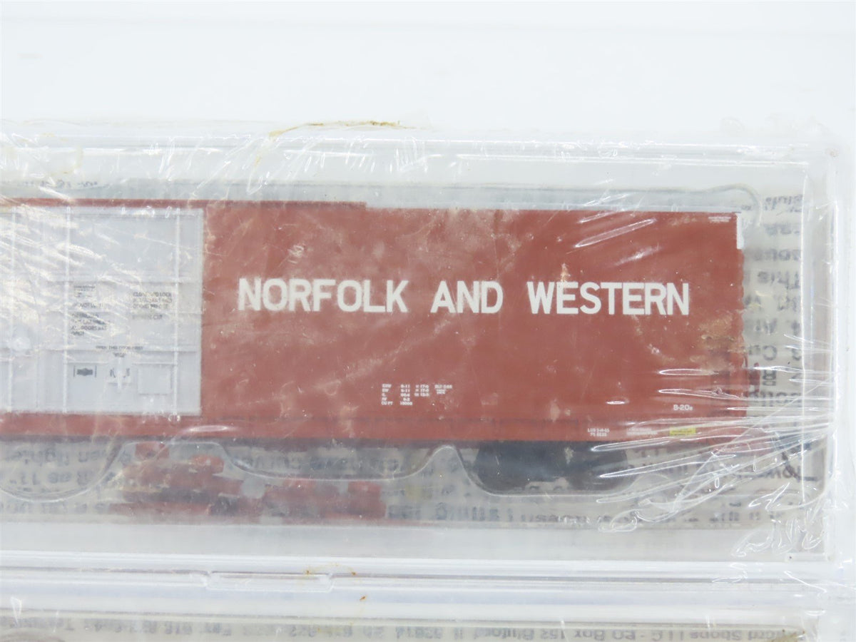 N Bluford Shops 86242 N&amp;W Norfolk &amp; Western 86&#39; Auto Parts Box Car 2-Pack Sealed