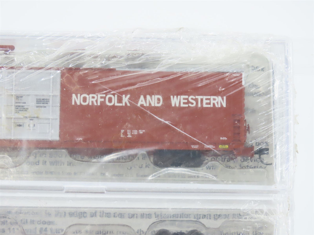 N Bluford Shops 86242 N&amp;W Norfolk &amp; Western 86&#39; Auto Parts Box Car 2-Pack Sealed