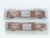 N Bluford Shops 86252 CG Central of Georgia 86' Auto Parts Box Car 2-Pack Sealed