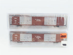 N Bluford Shops 87212 IC Illinois Central 86' Auto Parts Box Car 2-Pack Sealed