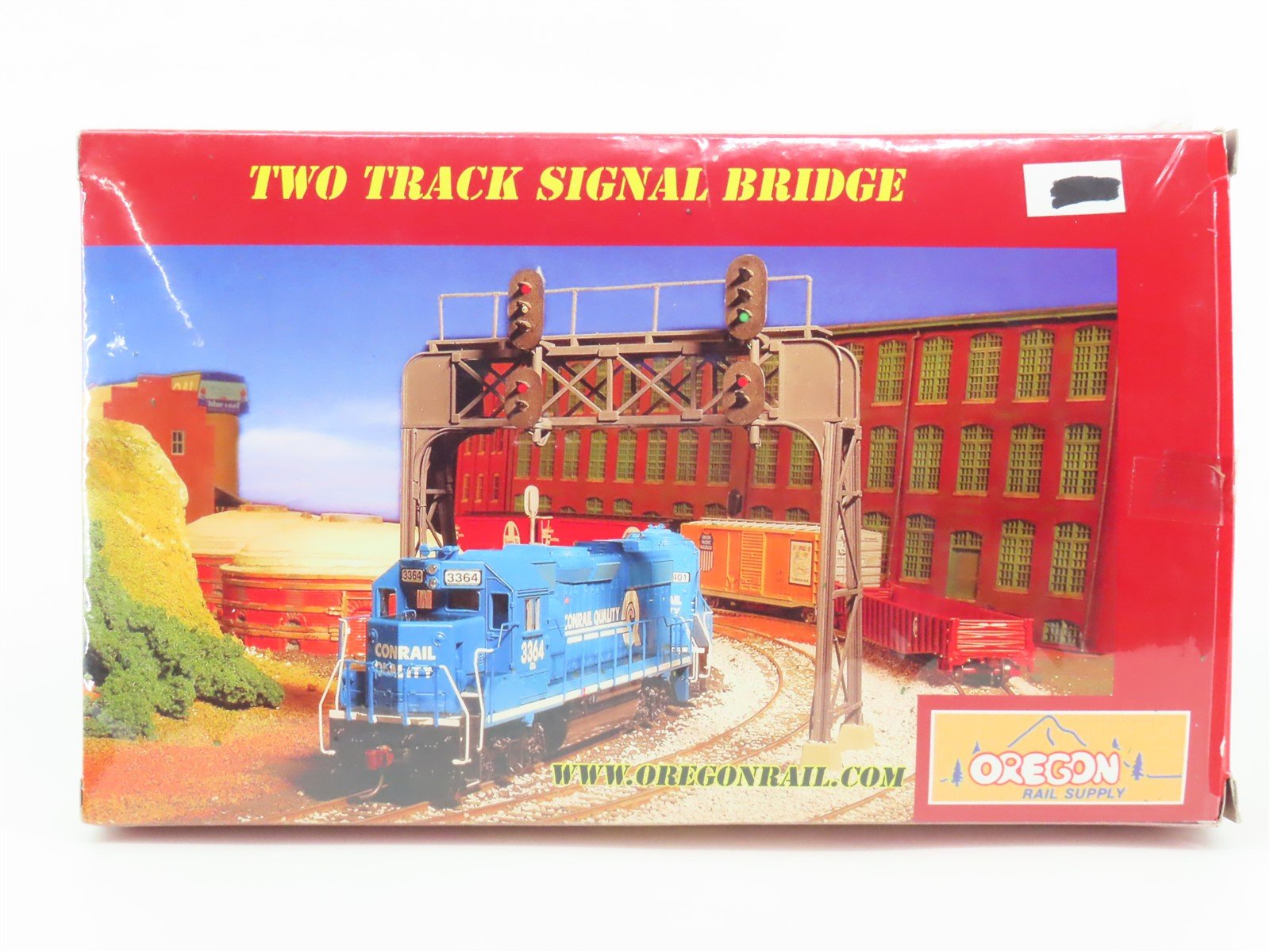 HO Scale Oregon Rail Supply 154 4 Track Signal Bridge w/US&S Targets