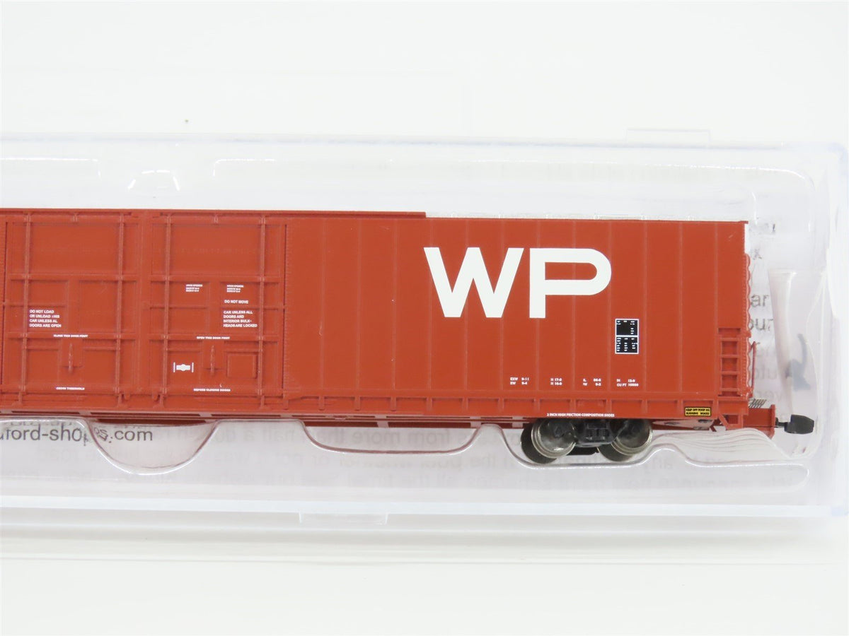 N Scale Bluford Shops 86685 WP Western Pacific 86&#39; Auto Parts Box Car #86049
