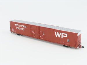 N Scale Bluford Shops 86685 WP Western Pacific 86' Auto Parts Box Car #86049