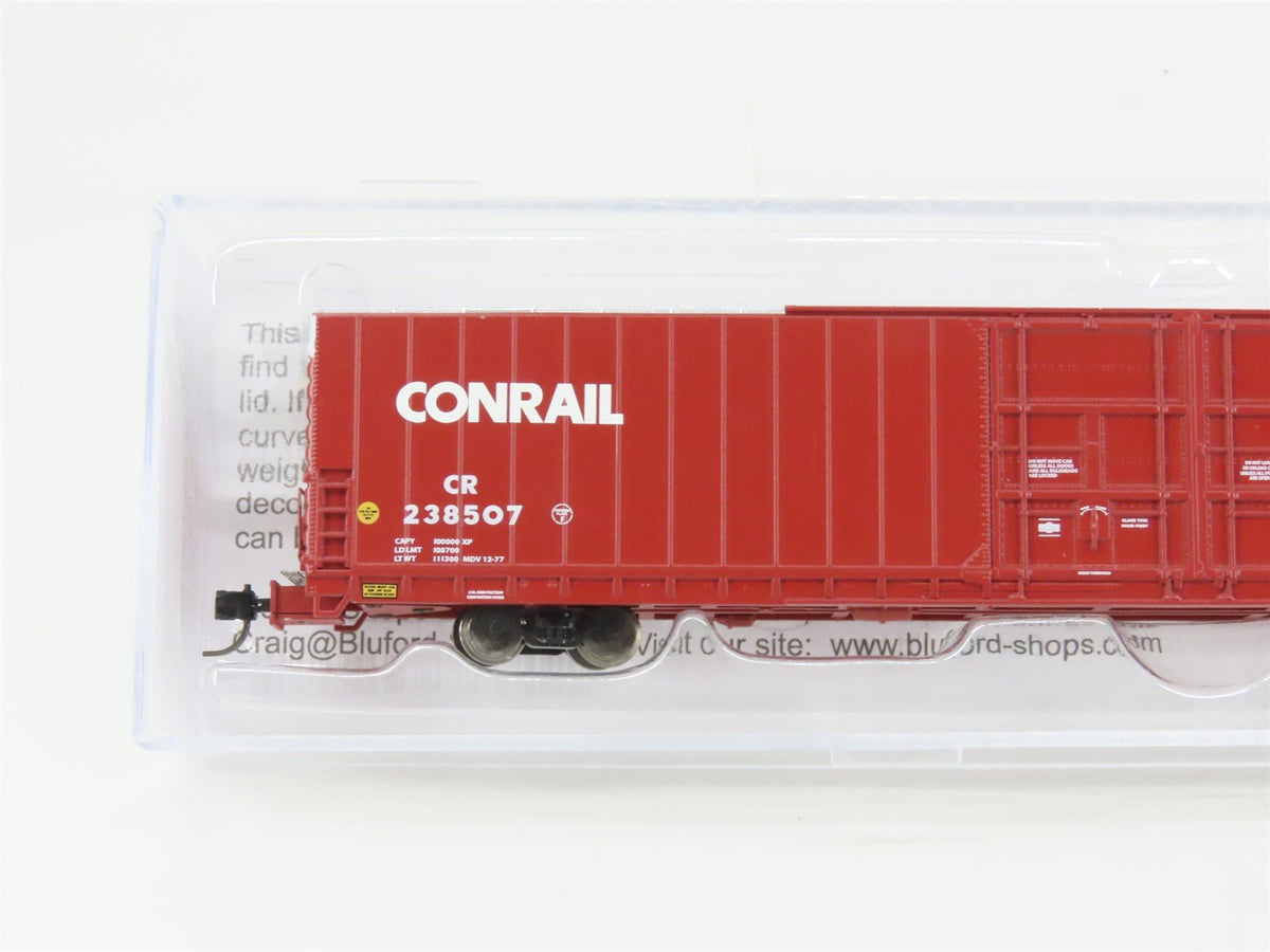 N Scale Bluford Shops 86631 CR Conrail 86&#39; Auto Parts Box Car #238507