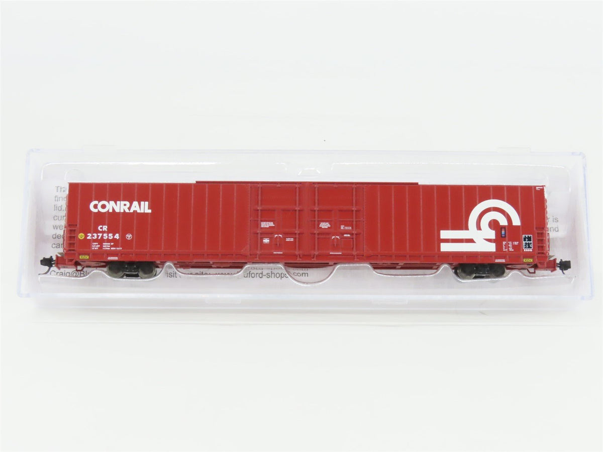 N Scale Bluford Shops 86630 CR Conrail 86&#39; Auto Parts Box Car #237554