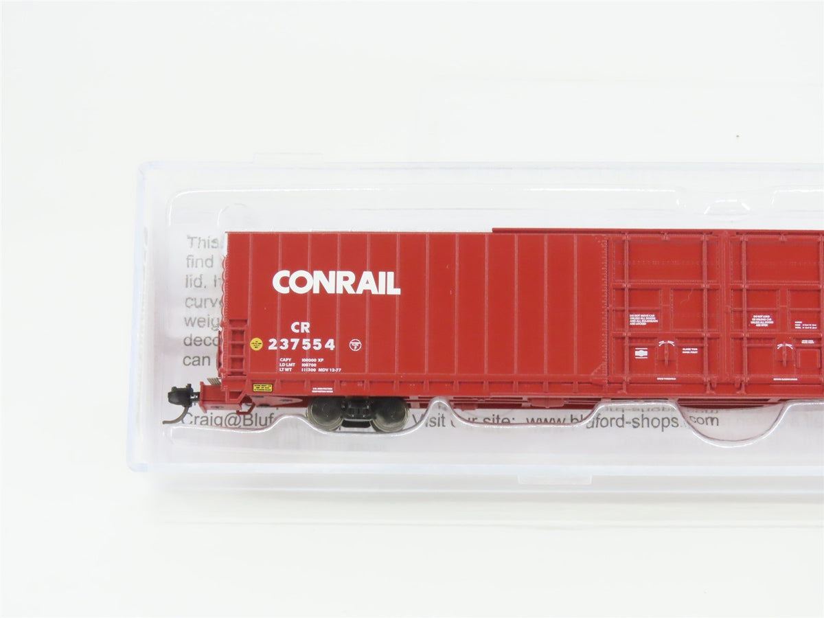 N Scale Bluford Shops 86630 CR Conrail 86&#39; Auto Parts Box Car #237554